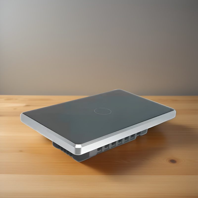 US Standard 120 Smart Home Switch Cover - Exquisite Design,silver white-Zhaotesi