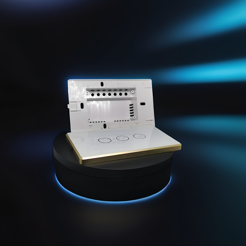 US Standard 120 Smart Home Switch Cover - Exquisite Design, Intelligent Control-Zhaotesi