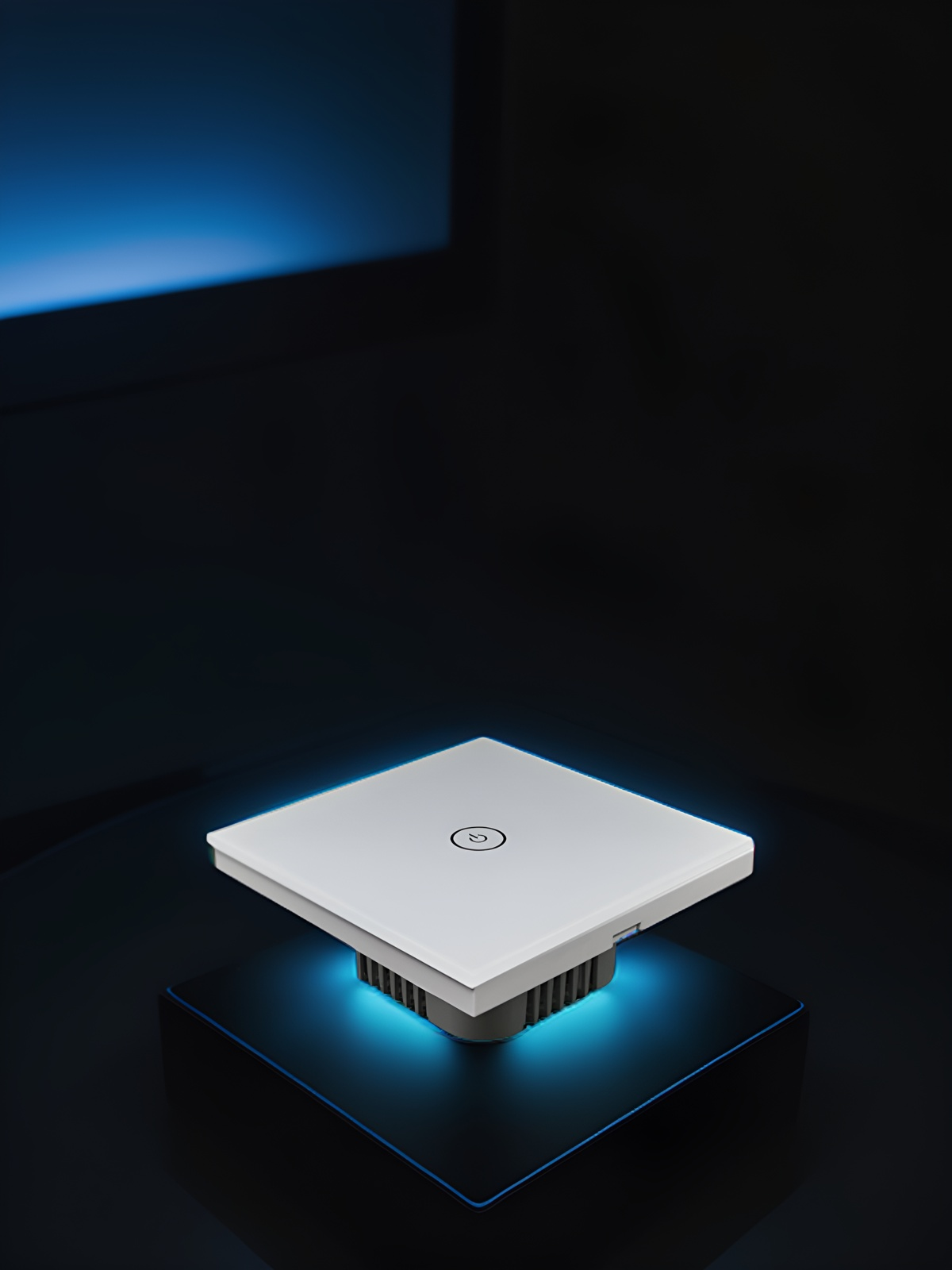 Square smart home wifi touch enclosure-Zhaotesi