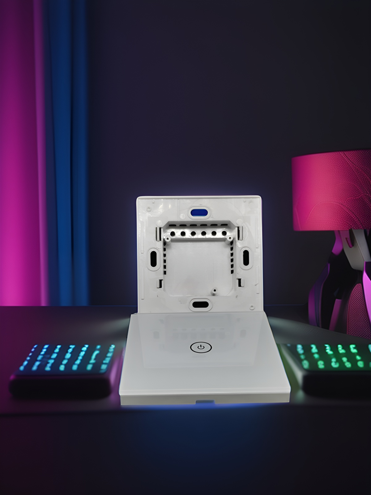 Square smart home wifi touch enclosure-Zhaotesi