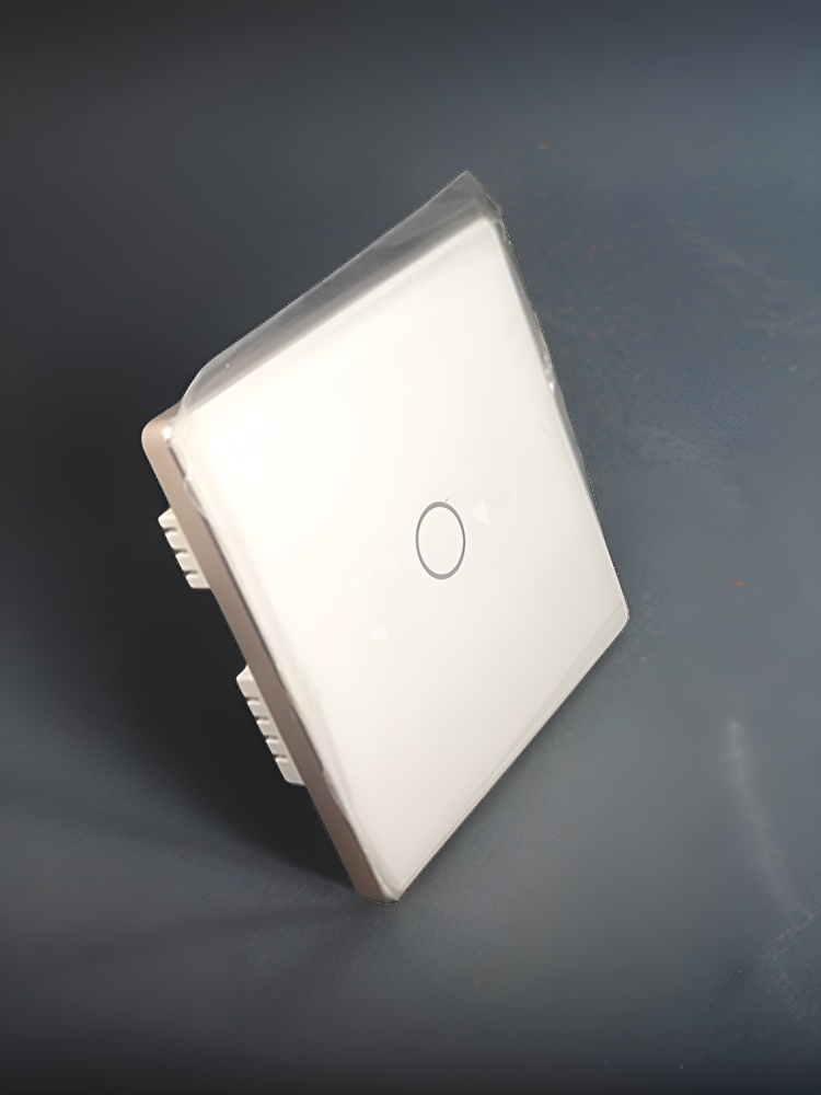 High grade aluminum frame 86 wall smart home switch enclosure with tempered glass panel-Zhaotesi