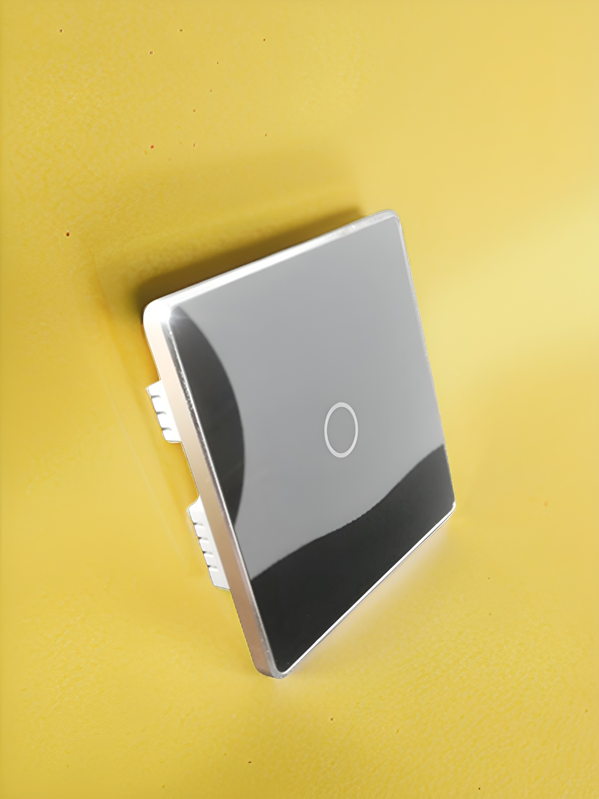 High grade aluminum frame 86 wall smart home switch enclosure with tempered glass panel-Zhaotesi