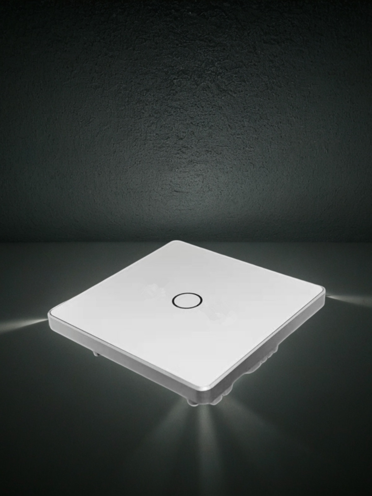 High grade 86 wall smart home switch enclosure with tempered glass panel-Zhaotesi