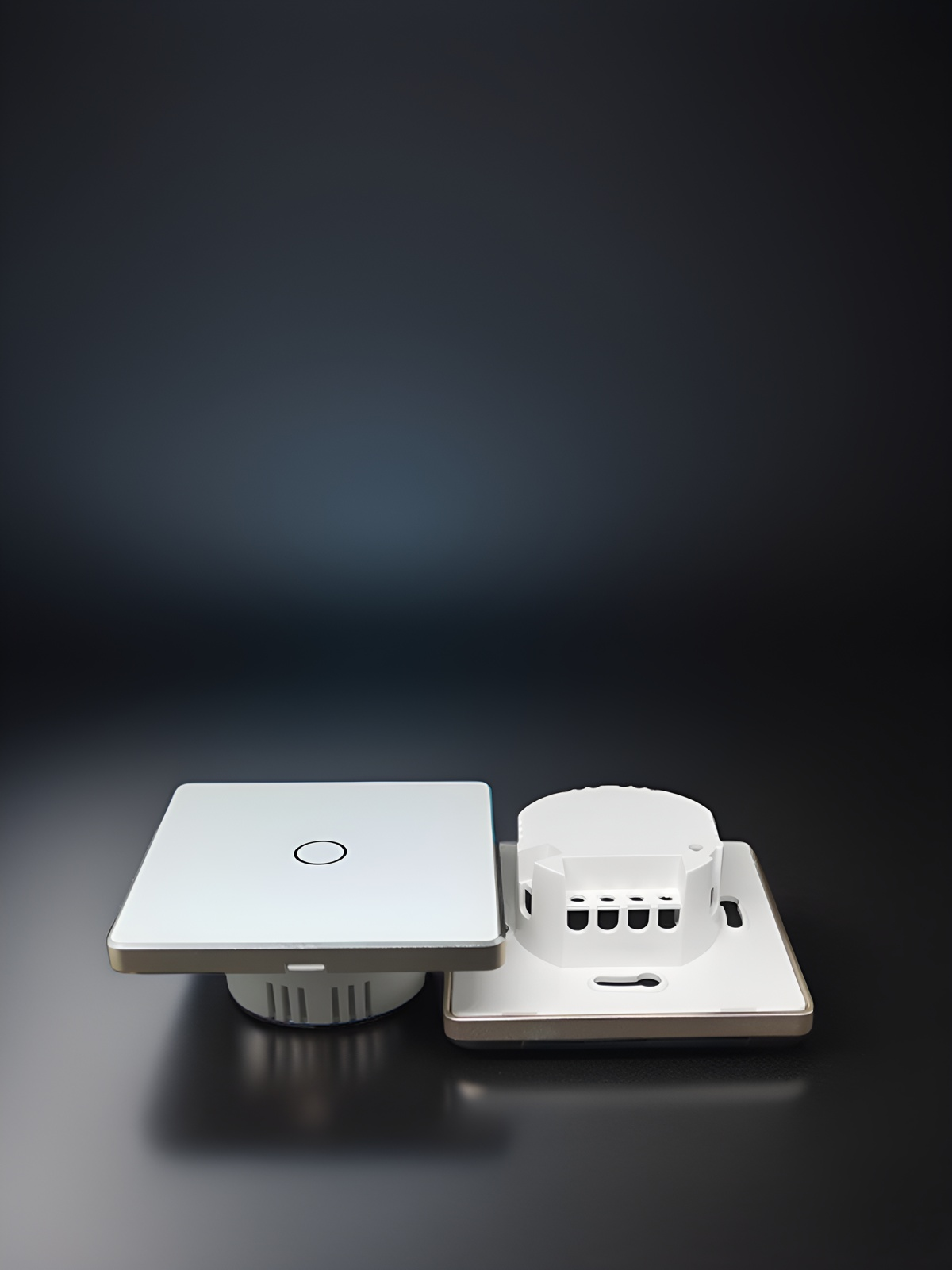 EU 86 Intelligent Wall Touch Switch Housing Aluminum Alloy Switch Housing-Zhaotesi