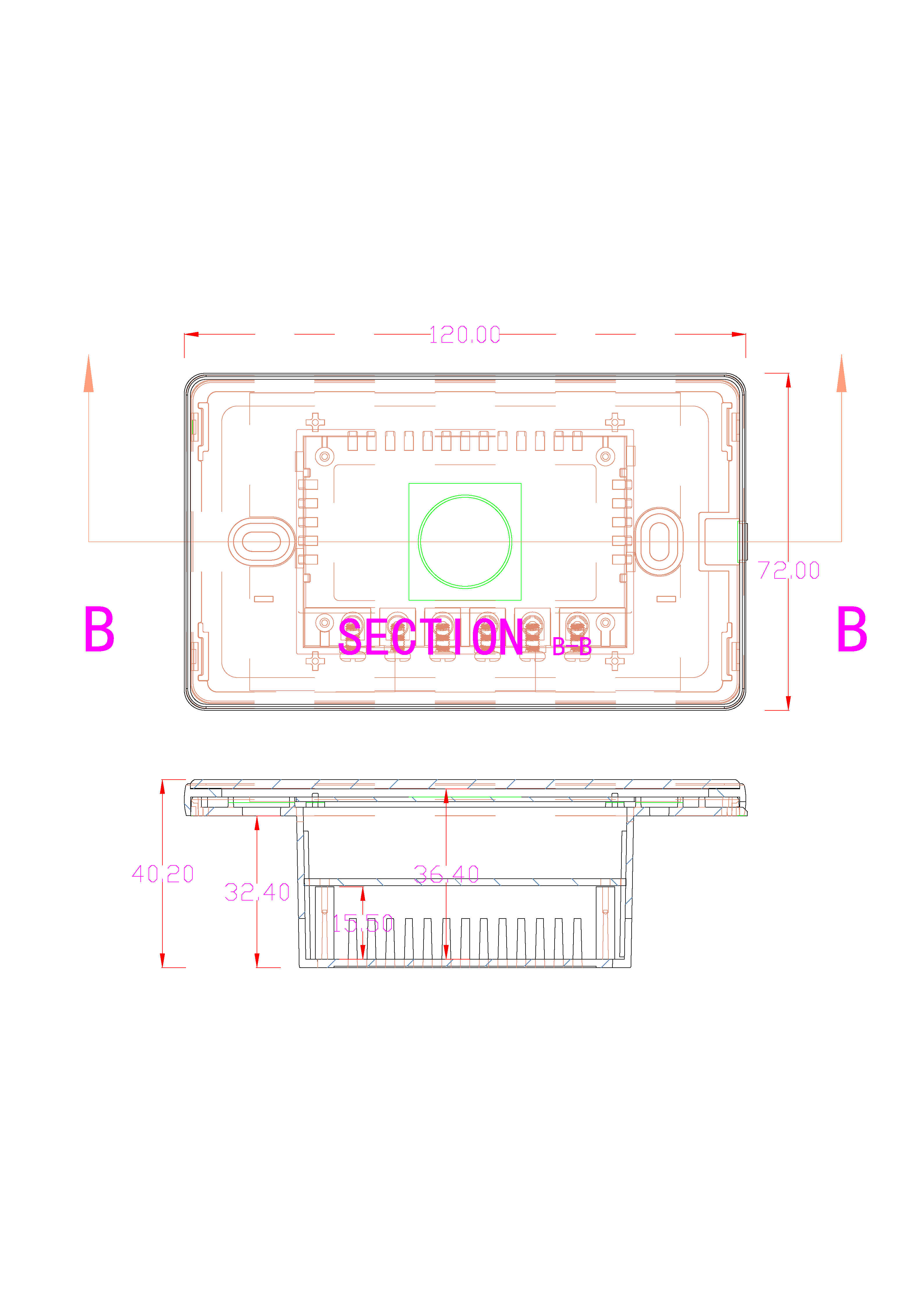 Premium WiFi Smart Touch Switch | 120x72mm Tempered Glass Panel | PC V0 Fireproof & Copper Terminals | Compatible with US, CA, JP, MX, BR & SE Asia Markets-Zhaotesi