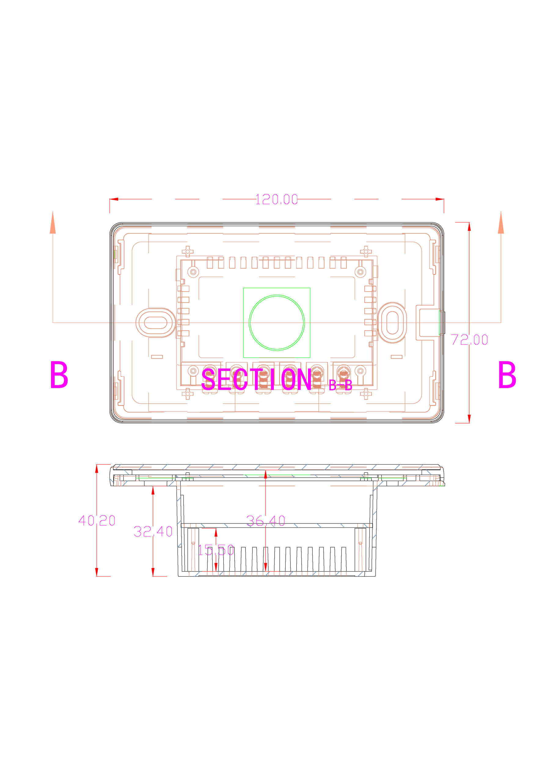 Premium WiFi Smart Touch Switch | 120x72mm Tempered Glass Panel | PC V0 Fireproof & Copper Terminals | Compatible with US, CA, JP, MX, BR & SE Asia Markets-Zhaotesi