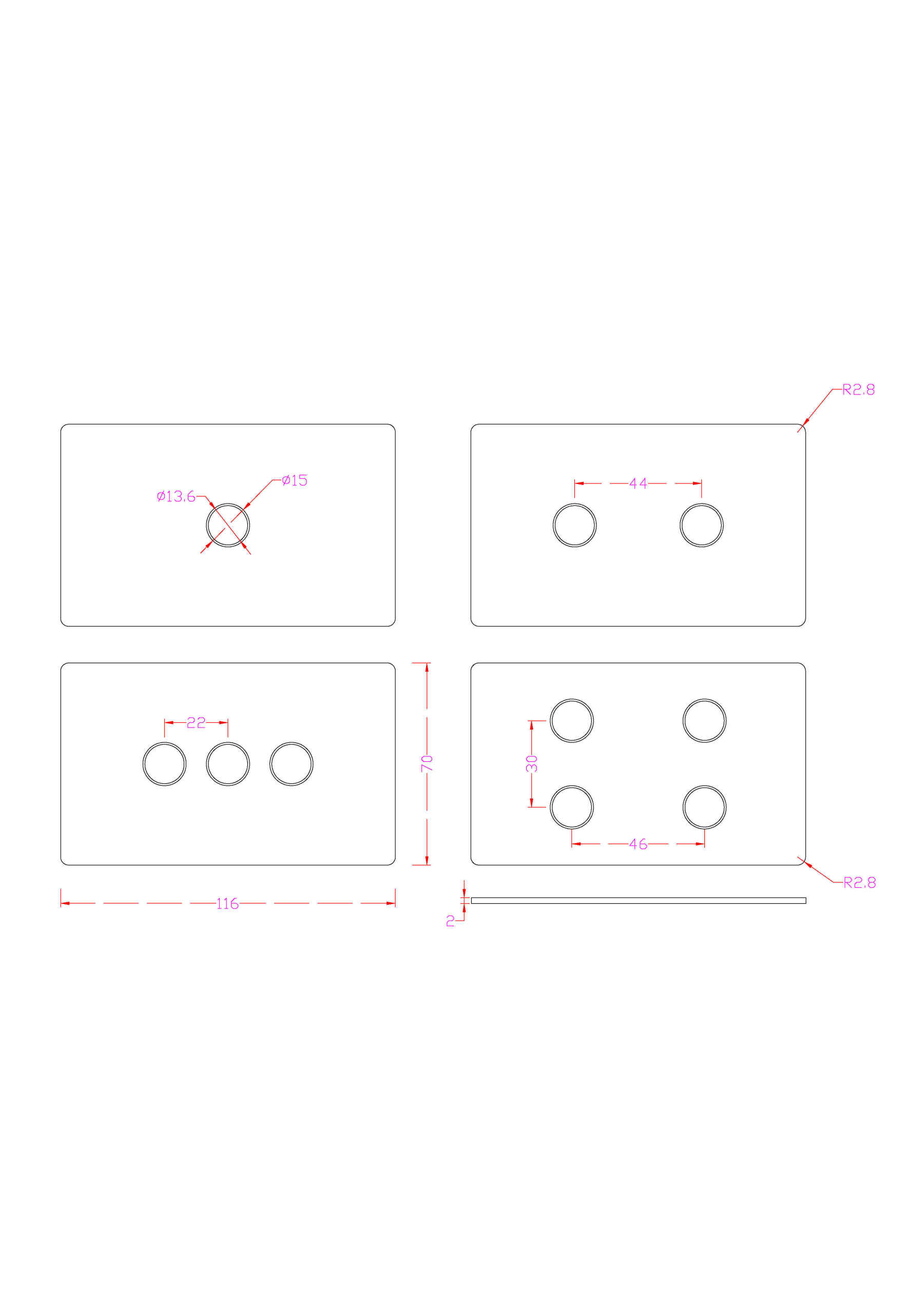 US Standard 120 Smart Home Switch Cover - Exquisite Design, Intelligent Control-Zhaotesi