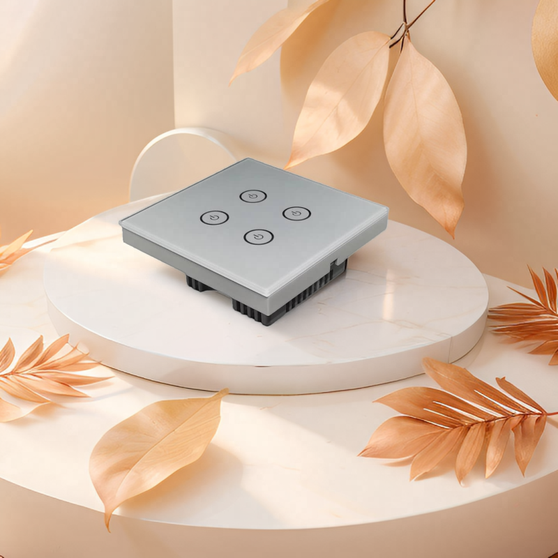 Touch the switch shell 5-hole cable outlet hole base-Zhaotesi