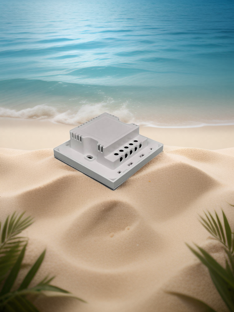 Touch the switch shell 5-hole cable outlet hole base-Zhaotesi