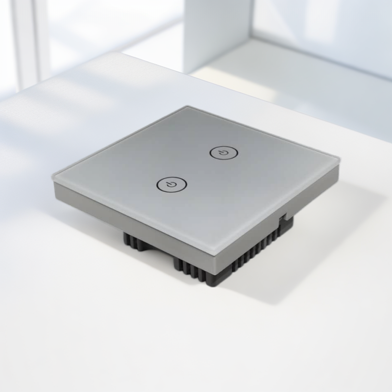 Touch the switch shell 5-hole cable outlet hole base-Zhaotesi