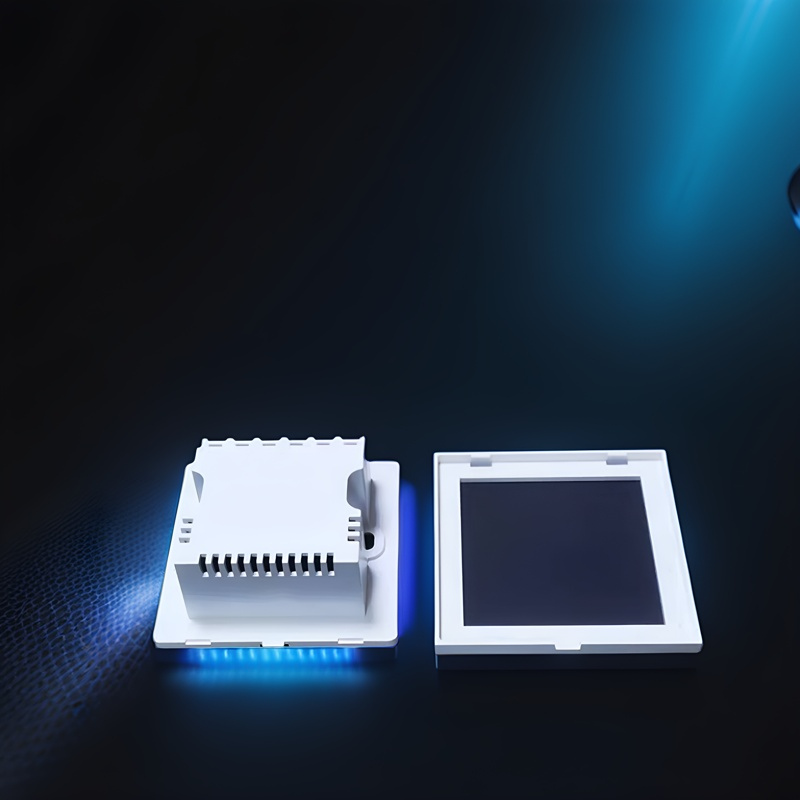 86 wall smart home switch enclosure with tempered glass panel, Factory Sales-Zhaotesi