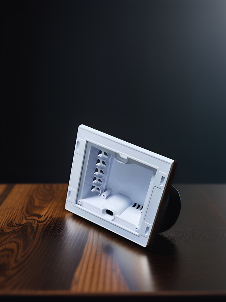 86 wall smart home switch enclosure with tempered glass panel, Factory Sales-Zhaotesi