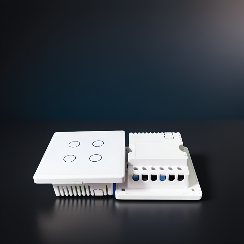 86 wall Touch wifi smart home switch tempered glass panel-Zhaotesi