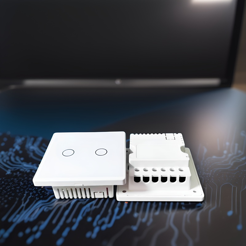 86 wall Touch wifi smart home switch tempered glass panel-Zhaotesi