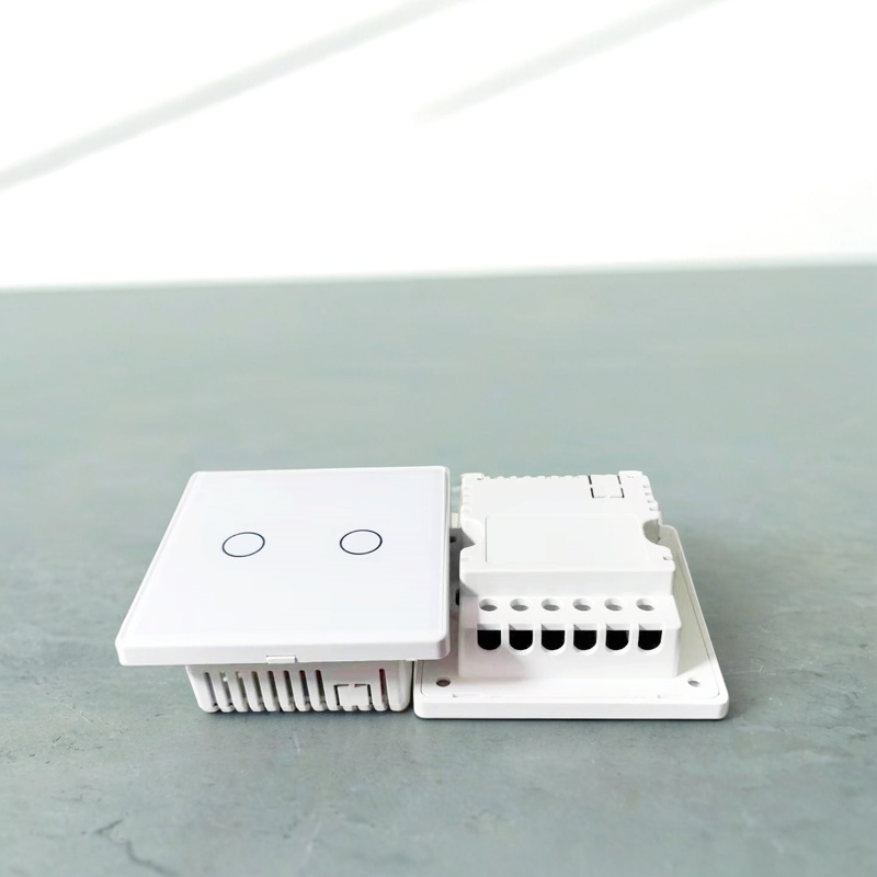 86 wall Touch wifi smart home switch tempered glass panel-Zhaotesi