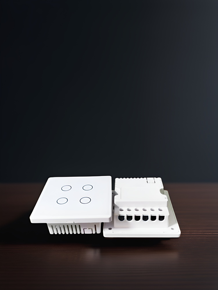 86 wall Touch wifi smart home switch tempered glass panel-Zhaotesi