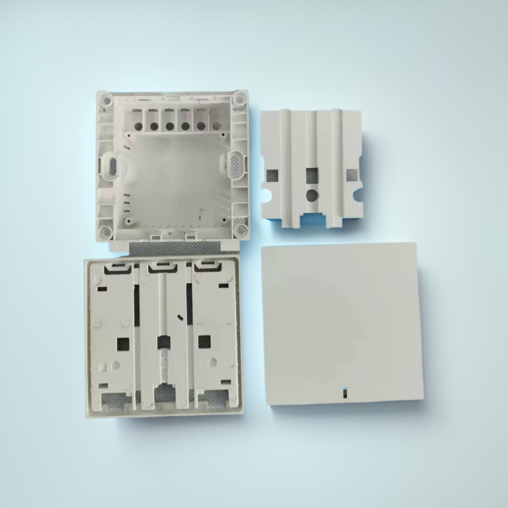 86 intelligent switch housing mechanical and physical buttons automatically rebound-Zhaotesi