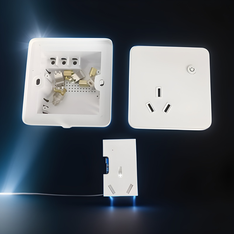 86 * 90 smart socket temperature detection shell-Zhaotesi