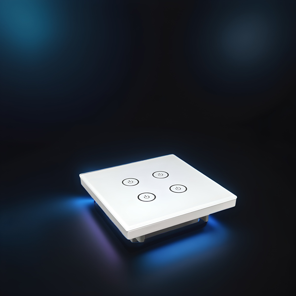 Type 86 wall switch housing large slot threading hole-Zhaotesi