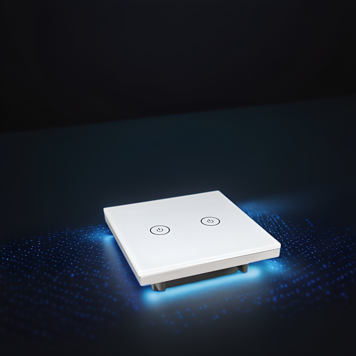 Type 86 wall switch housing large slot threading hole-Zhaotesi