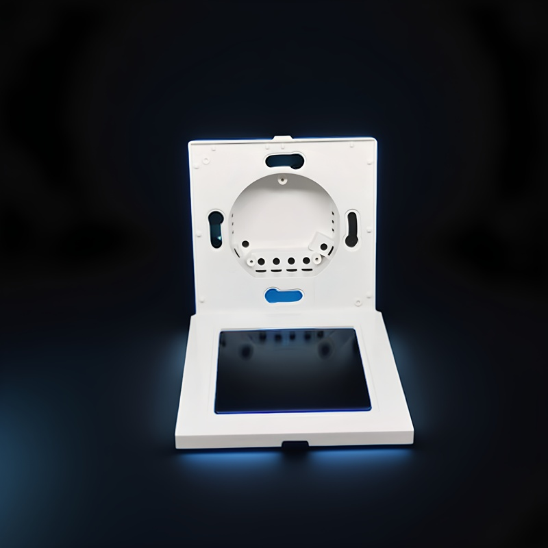 Intelligent switch Wall Switch European Regulations wall smart home switch enclosure with tempered glass panel, Factory Sales-Zhaotesi