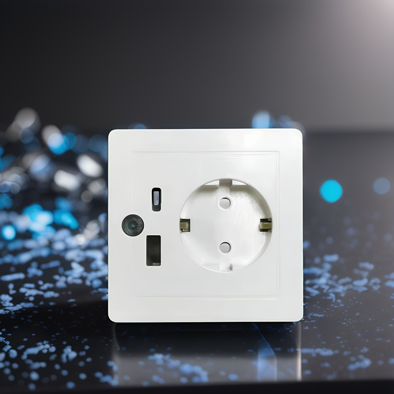 Smart Home Wifi plug Socket usb EU Socket Housing-Zhaotesi