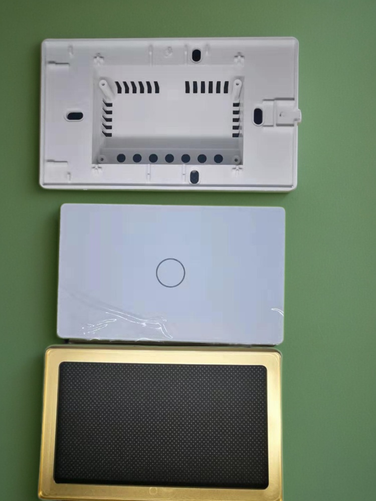 US Standard 120 Smart Home Switch Cover - Exquisite Design, Intelligent Control-Zhaotesi