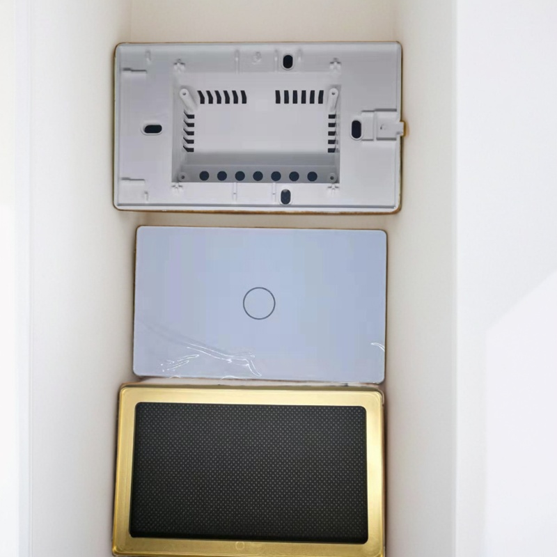 US Standard 120 Smart Home Switch Cover - Exquisite Design, Intelligent Control-Zhaotesi