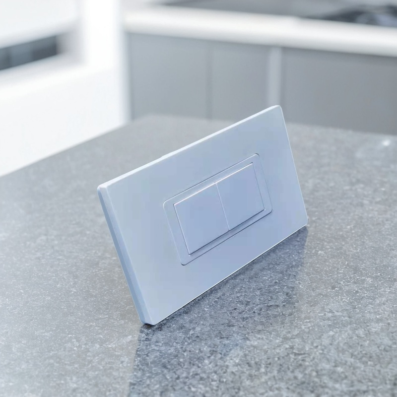 US Wall Smart Switch Plastic Shell, Self Reset Button，Factory Direct-Zhaotesi