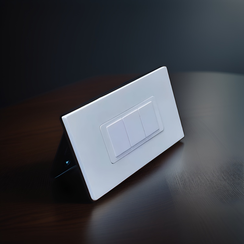 US Wall Smart Switch Plastic Shell, Self Reset Button，Factory Direct-Zhaotesi