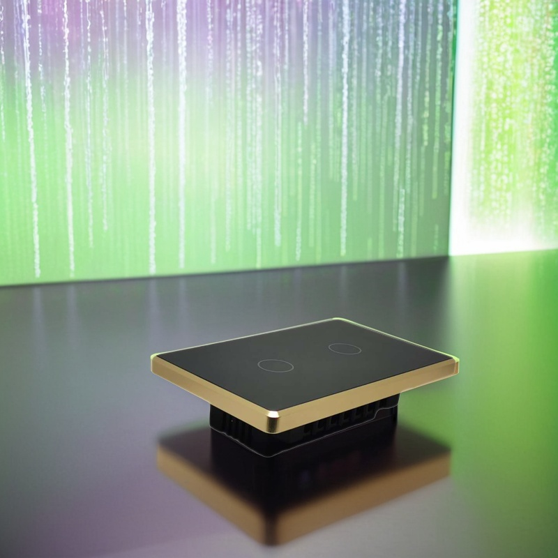 US Standard 120 Smart Home Switch Cover - Exquisite Design, Intelligent Control-Zhaotesi
