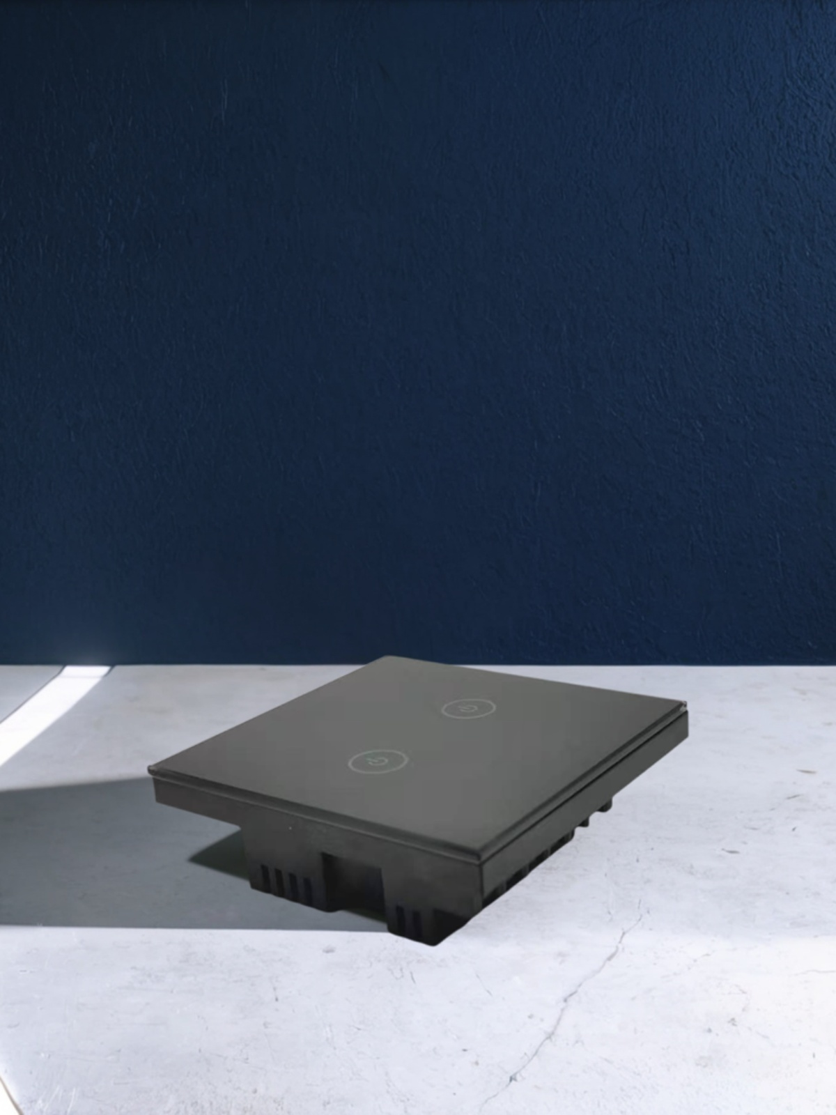 86 wall smart home switch enclosure with tempered glass panel-Zhaotesi