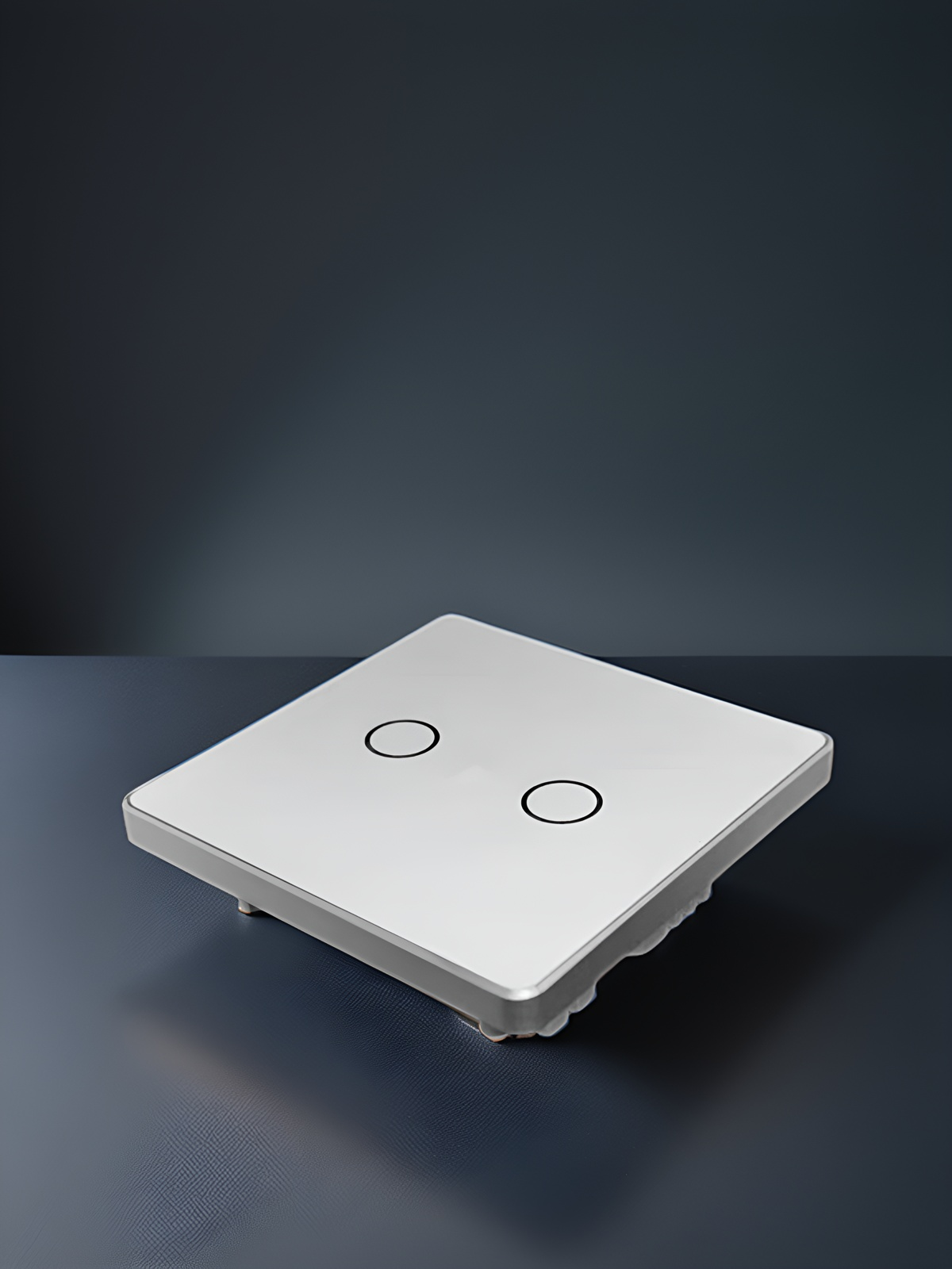 High grade 86 wall smart home switch enclosure with tempered glass panel