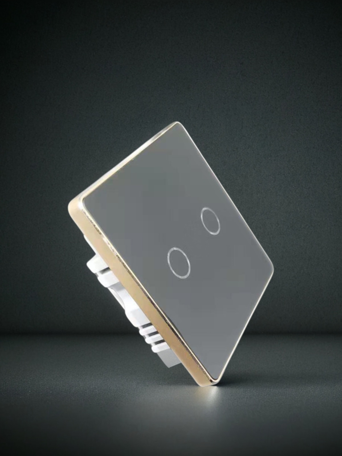 High grade 86 wall smart home switch enclosure with tempered glass panel-Zhaotesi