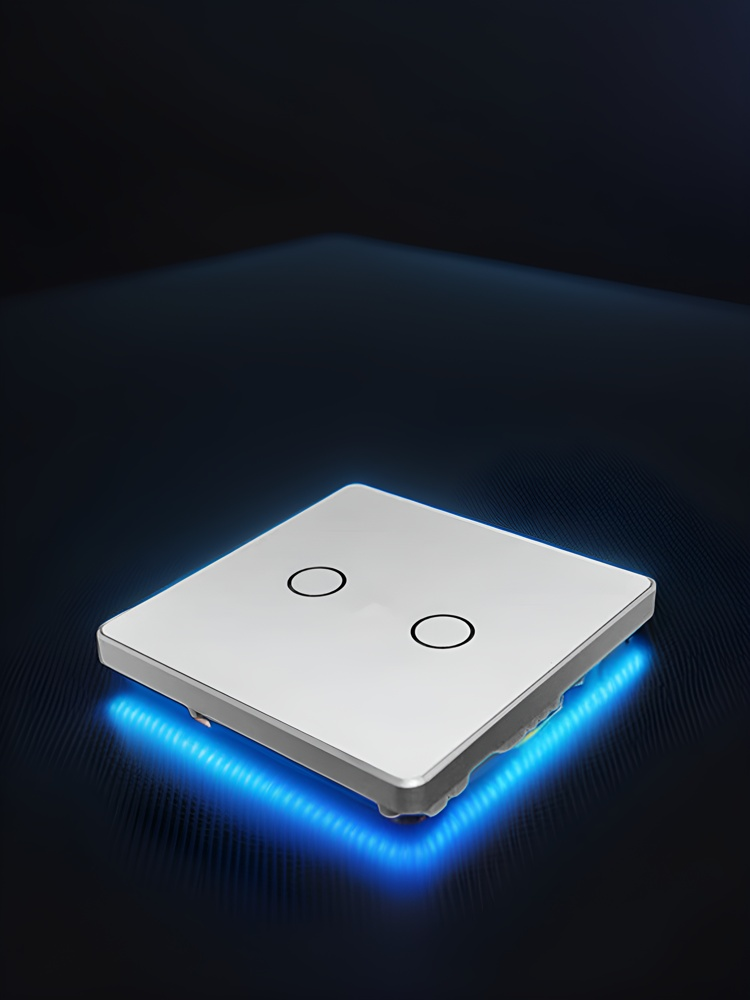 UK High Grade Aluminum Frame 86 Wall Smart Home Switch Enclosure With