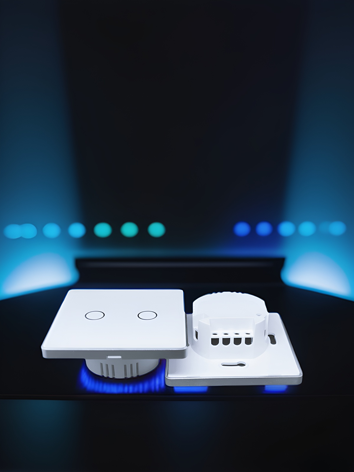 EU 86 Intelligent Wall Touch Switch Housing Aluminum Alloy Switch Housing-Zhaotesi