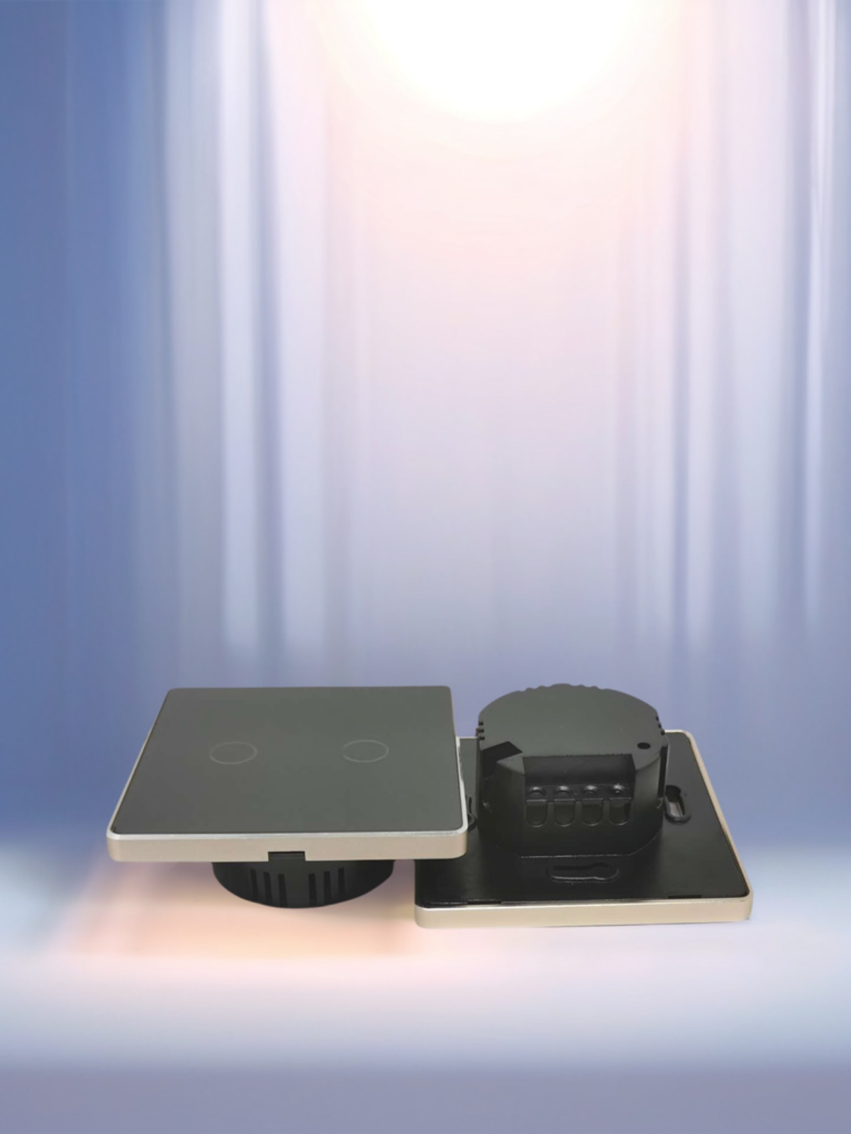 EU 86 Intelligent Wall Touch Switch Housing Aluminum Alloy Switch Housing-Zhaotesi