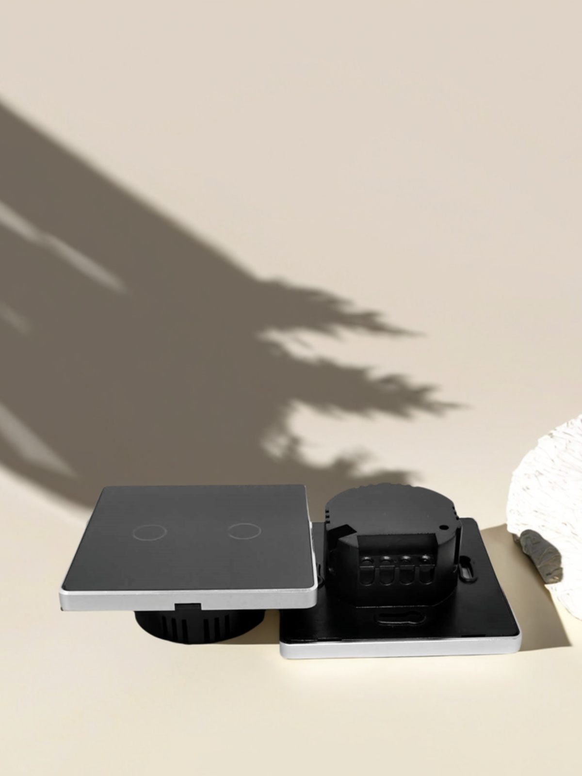 EU 86 Intelligent Wall Touch Switch Housing Aluminum Alloy Switch Housing-Zhaotesi