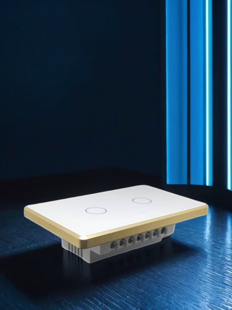 US Standard 120 Smart Home Switch Cover - Exquisite Design, Intelligent Control-Zhaotesi