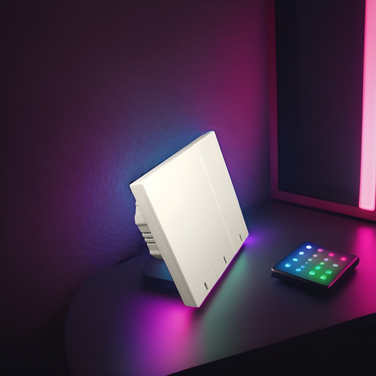 EU 86 intelligent switch housing mechanical and physical buttons automatically rebound-Zhaotesi