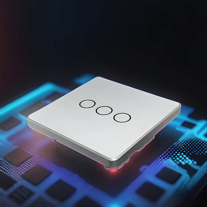 UK High Grade Aluminum Frame 86 Wall Smart Home Switch Enclosure With-Zhaotesi