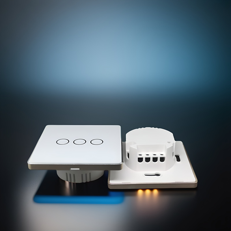 EU 86 Intelligent Wall Touch Switch Housing Aluminum Alloy Switch Housing-Zhaotesi