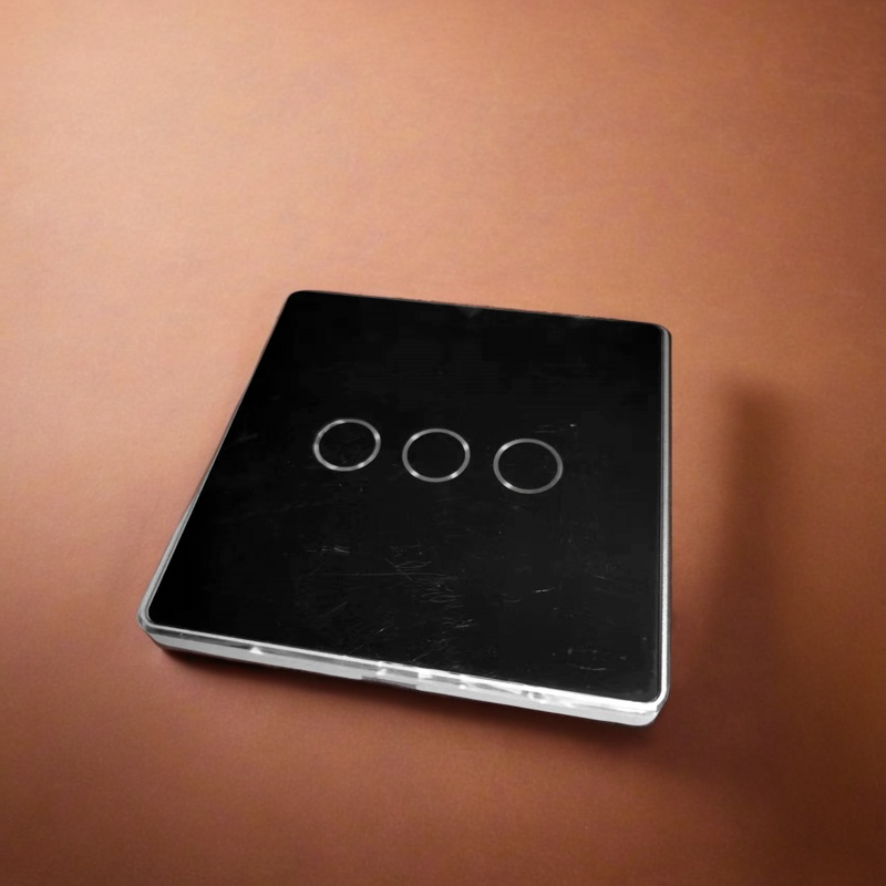 EU 86 Intelligent Wall Touch Switch Housing Aluminum Alloy Switch Housing-Zhaotesi