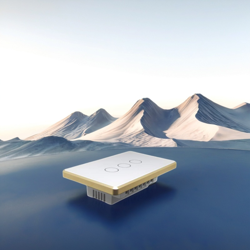 US Standard 120 Smart Home Switch Cover - Exquisite Design, Intelligent Control