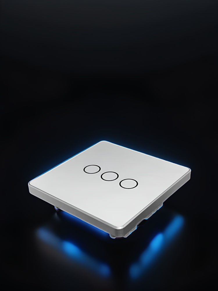 UK High Grade Aluminum Frame 86 Wall Smart Home Switch Enclosure With