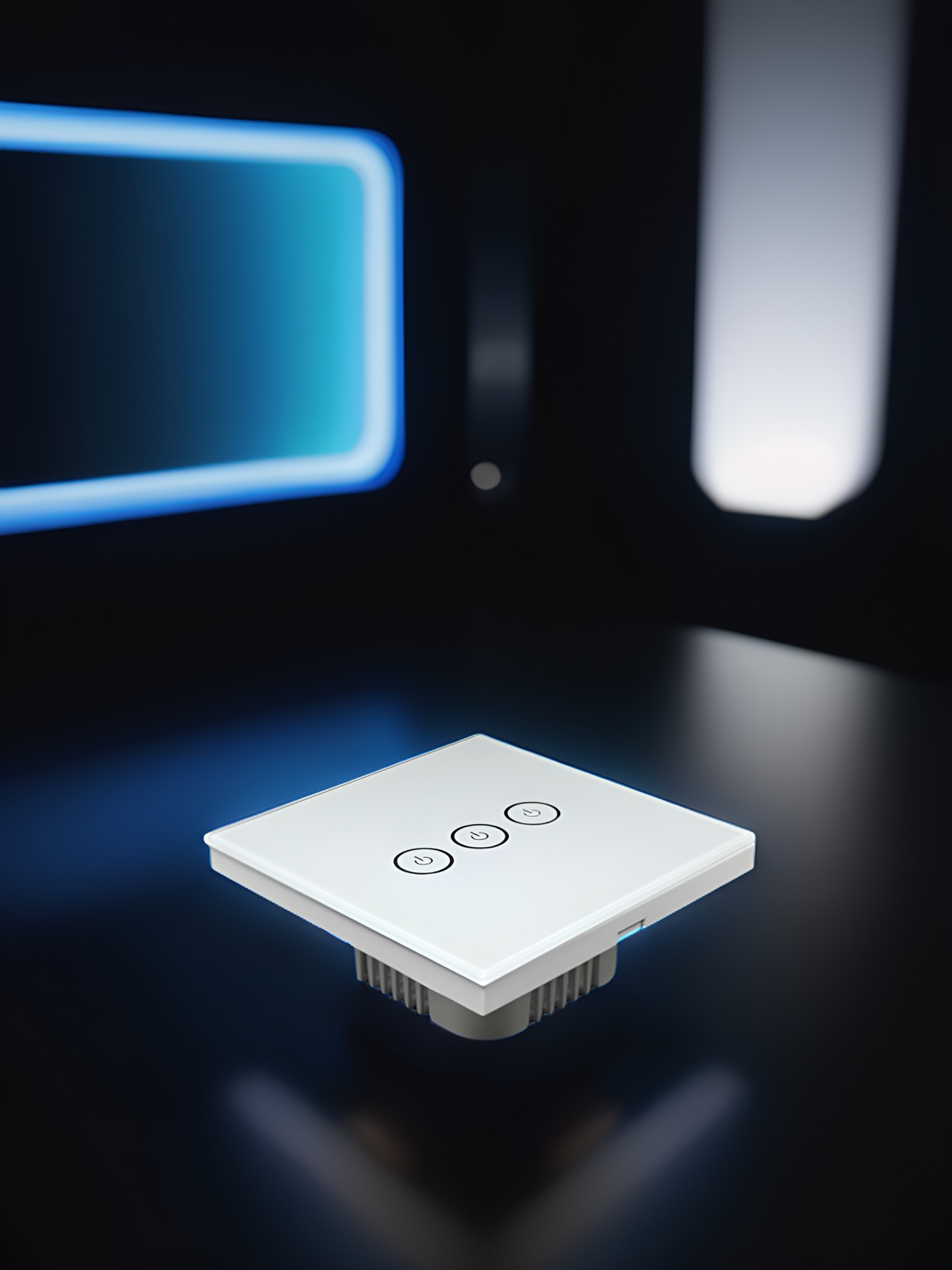 Square smart home wifi touch enclosure-Zhaotesi