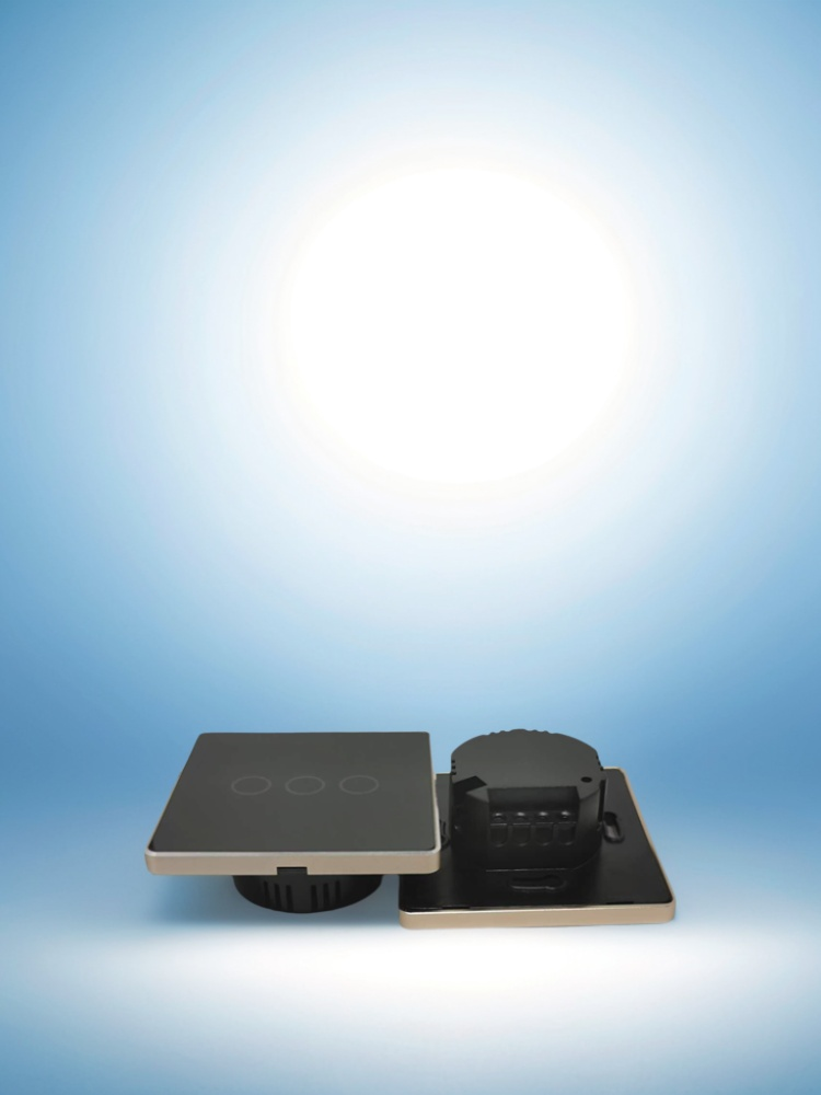 EU 86 Intelligent Wall Touch Switch Housing Aluminum Alloy Switch Housing-Zhaotesi