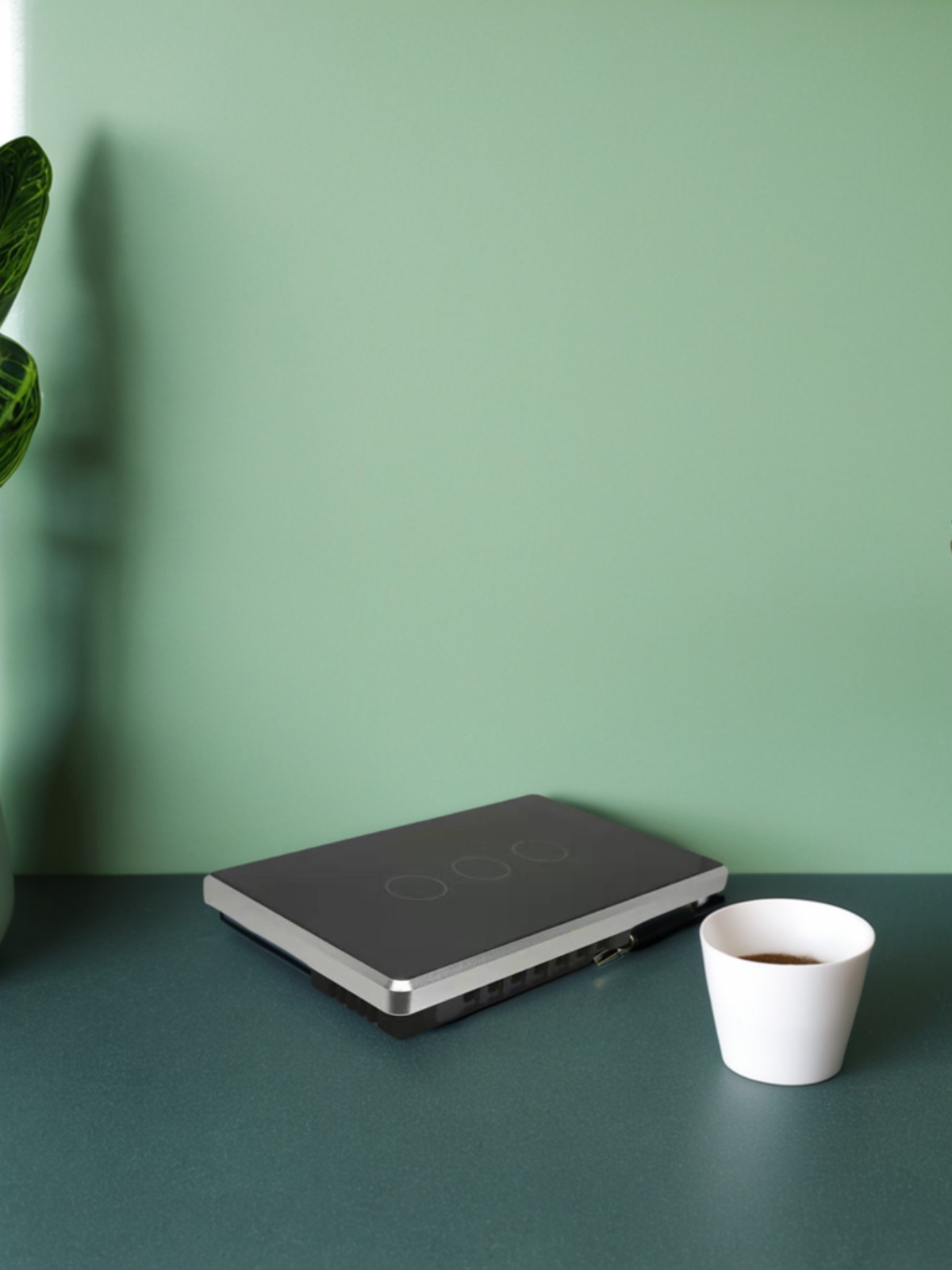 US Standard 120 Smart Home Switch Cover - Exquisite Design,silver white-Zhaotesi