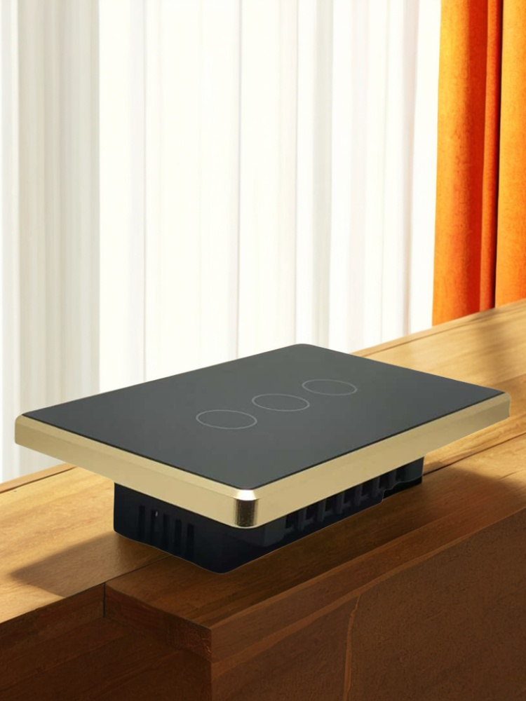 US Standard 120 Smart Home Switch Cover - Exquisite Design, Intelligent Control-Zhaotesi
