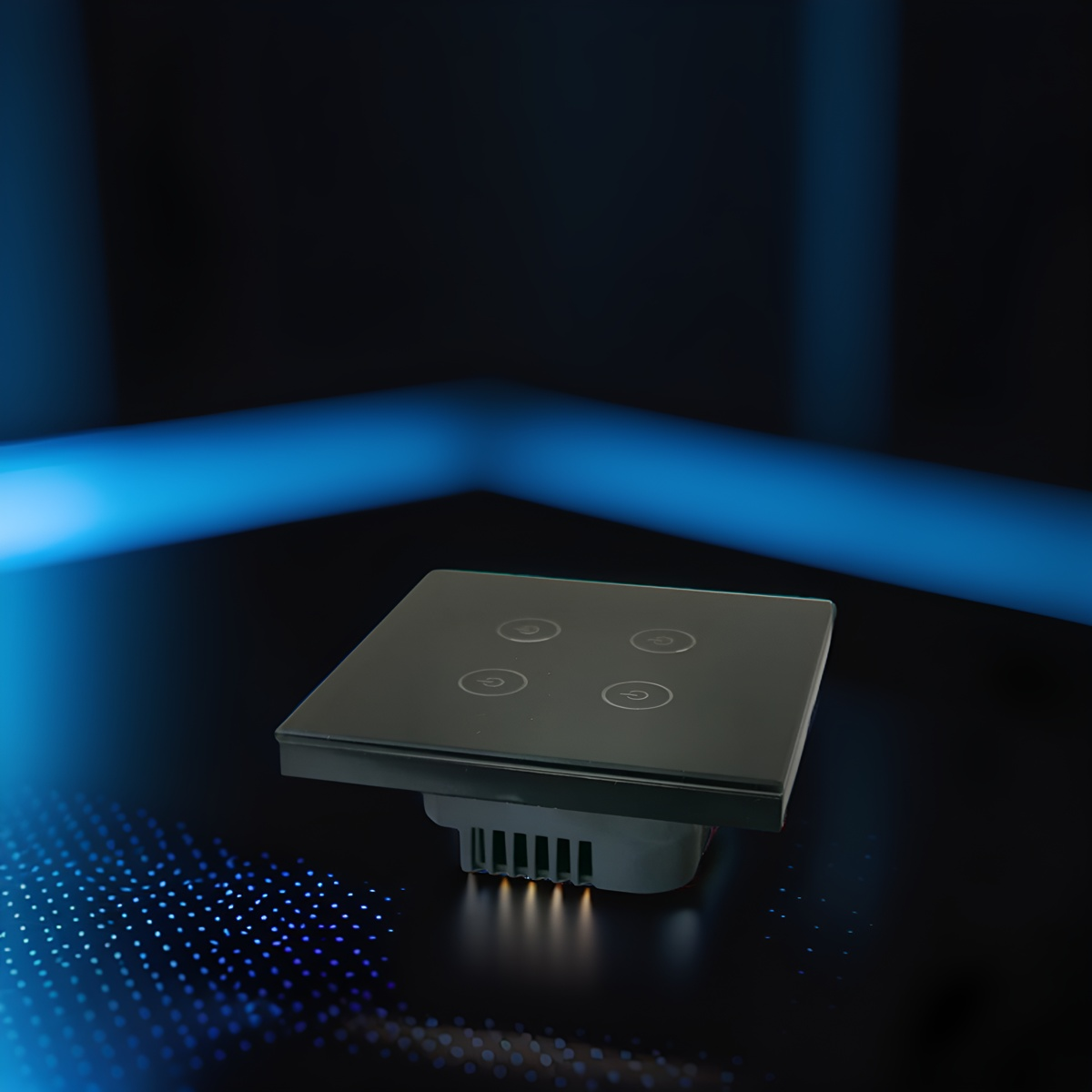 Square smart home wifi touch enclosure-Zhaotesi